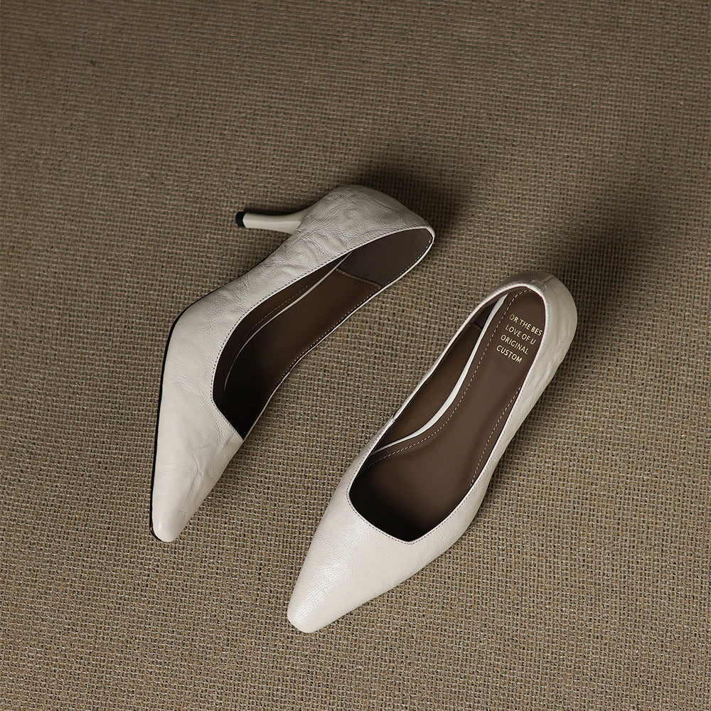 Zala |  Leather Heels