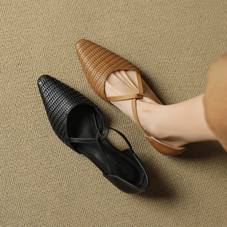 Dona |  Leather Heels