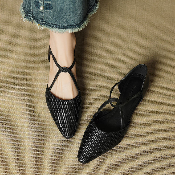 Dona |  Leather Heels