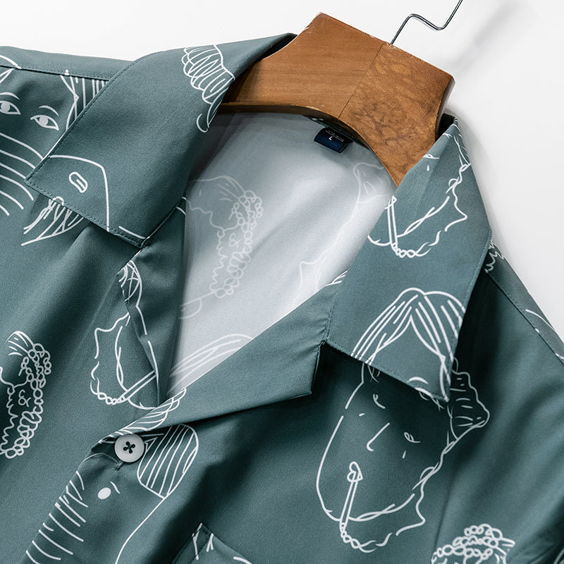 CAMICIA ESTIVA CUBANA DA UOMO