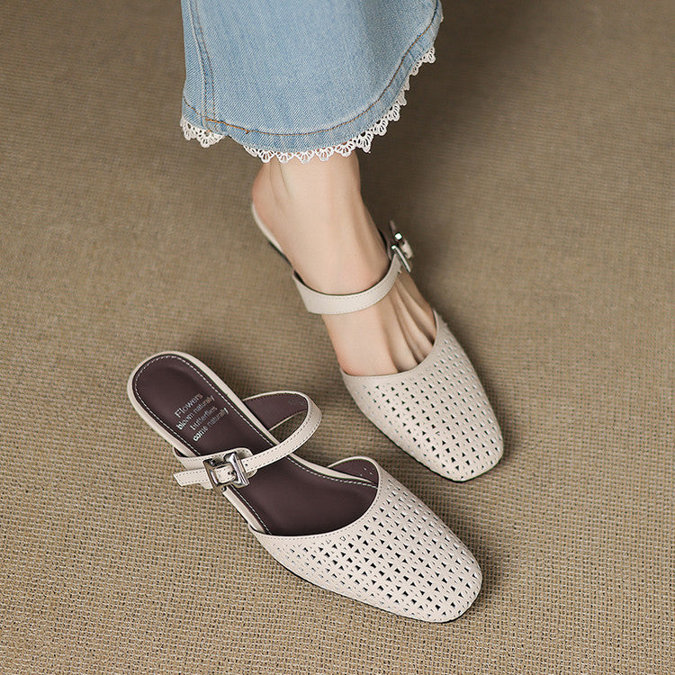 Nilda |  Leather Mules