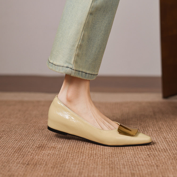 Lorea |  Leather Flats