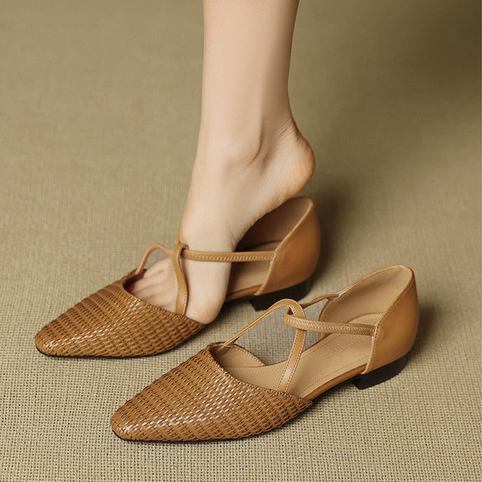 Dona |  Leather Heels