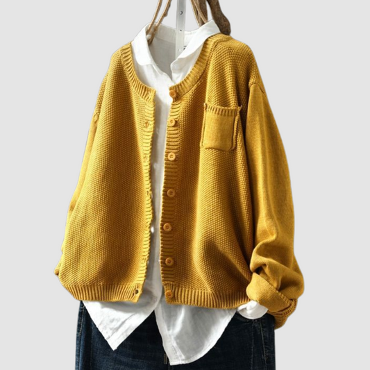 Lavinia | Cardigan comodo con bottoni
