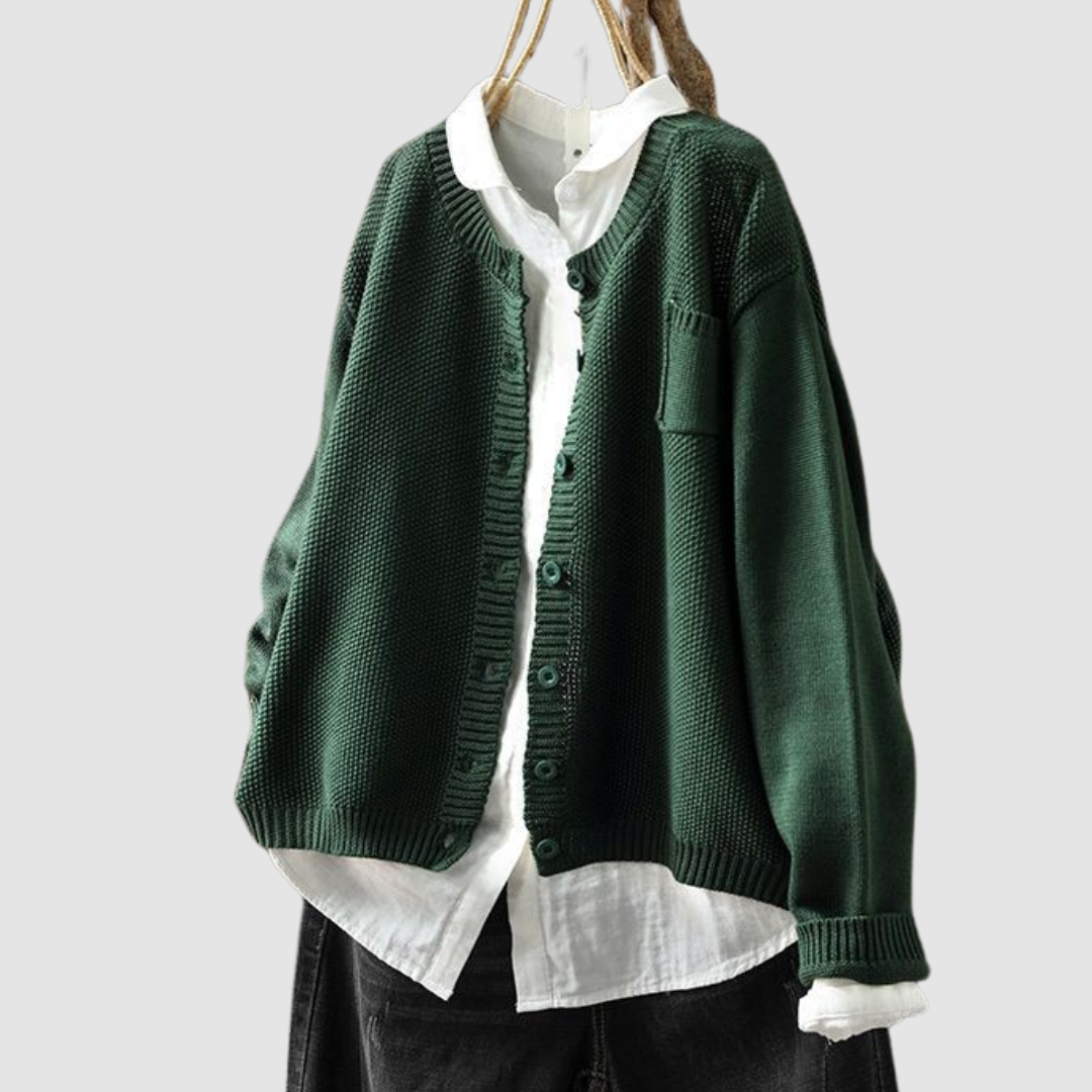 Lavinia | Cardigan comodo con bottoni