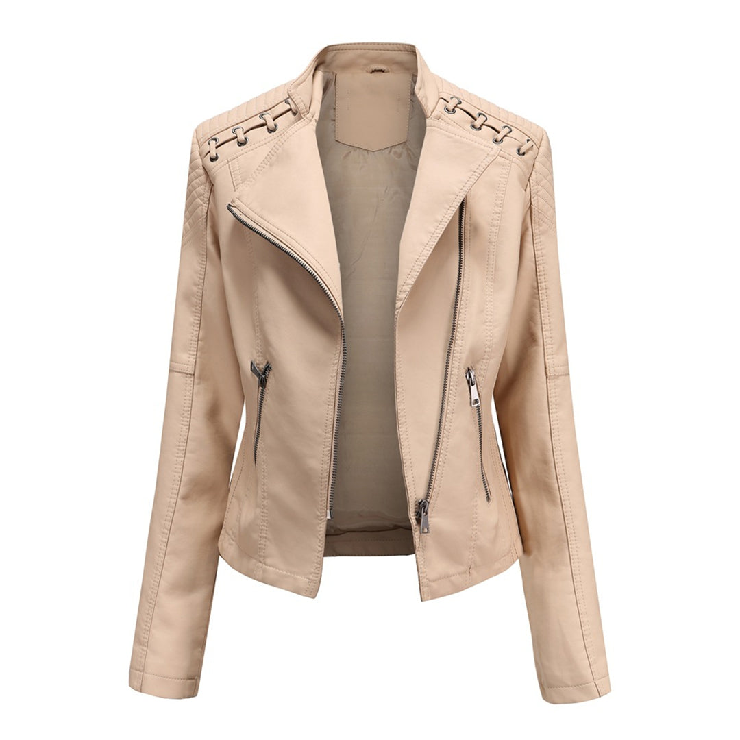 Margaux | Giacca da moto asimmetrica