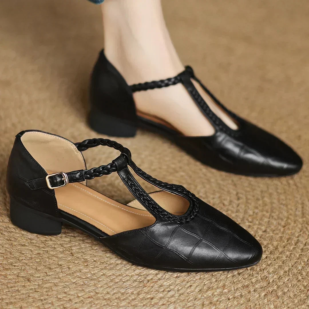 Scarpe basse in pelle Charlotte