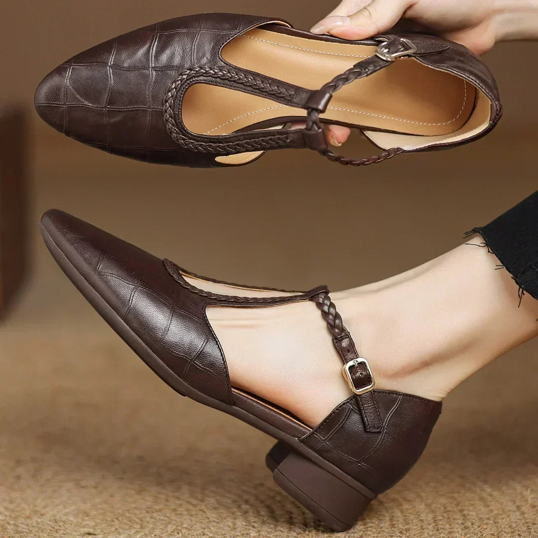 Scarpe basse in pelle Charlotte