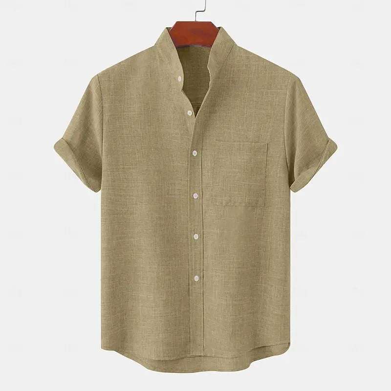 Elias | Camicia leggera in lino da uomo