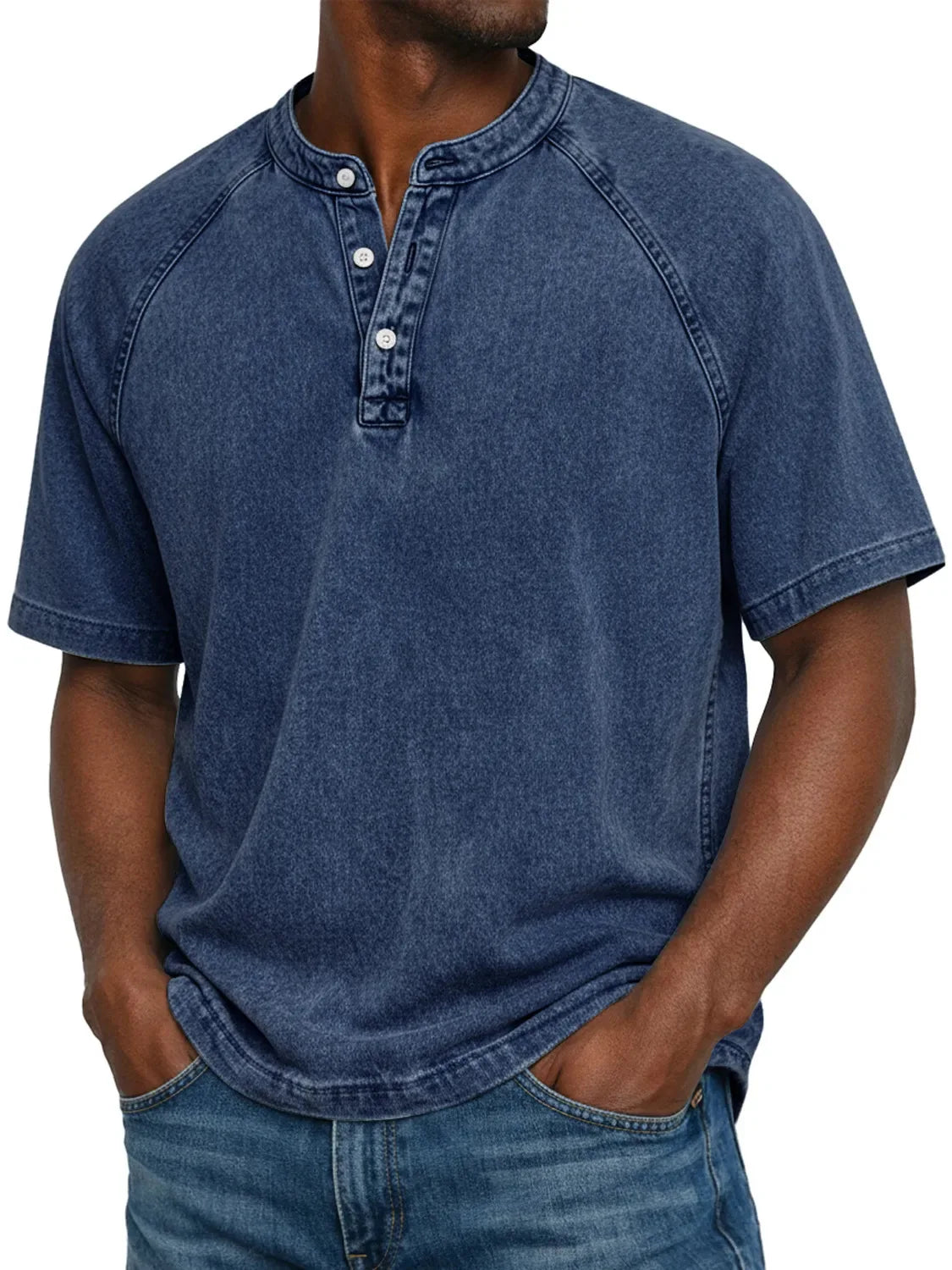 Leblanc™ | Camicia Vintage da Uomo con Bottoni