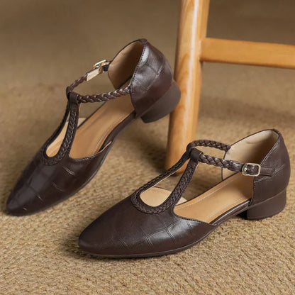 Scarpe basse in pelle Charlotte