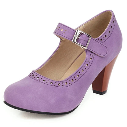 Scarpe Mary Jane con tacco regolabile Margot