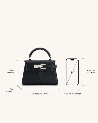 Borsa a mano Elise - Nera