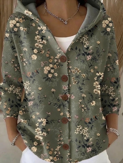 Opal | Felpa con cappuccio artistica