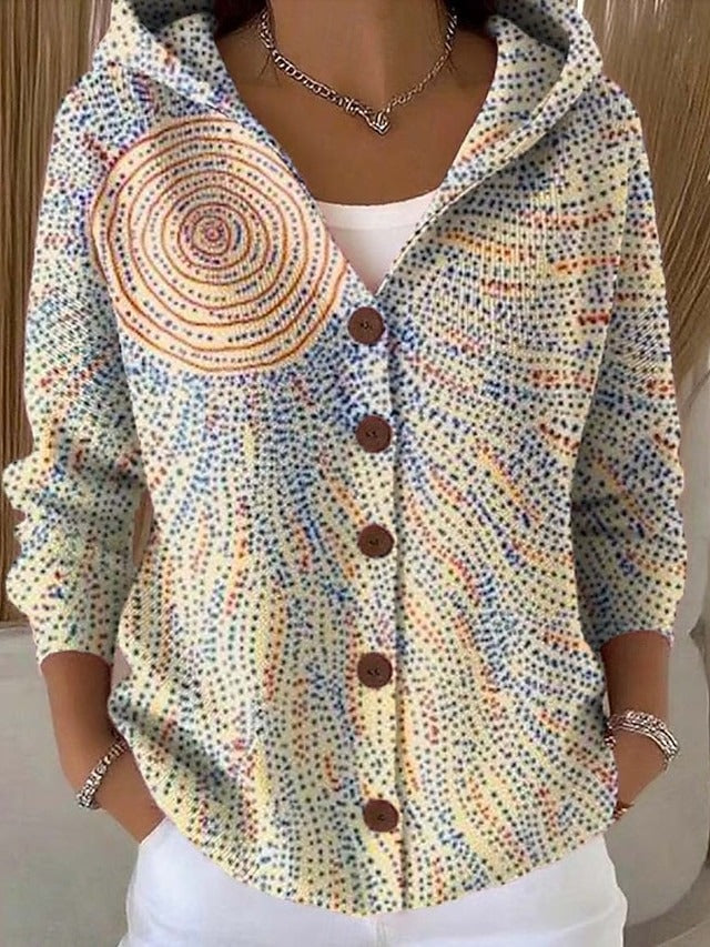 Opal | Felpa con cappuccio artistica