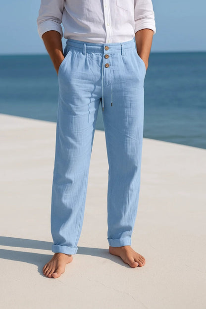 MATTEO | PANTALONI ESTIVI IN LINO LEGGERO