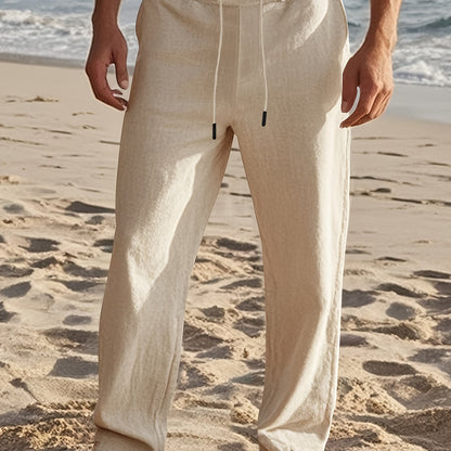 Pantaloni Di Lino Da Uomo