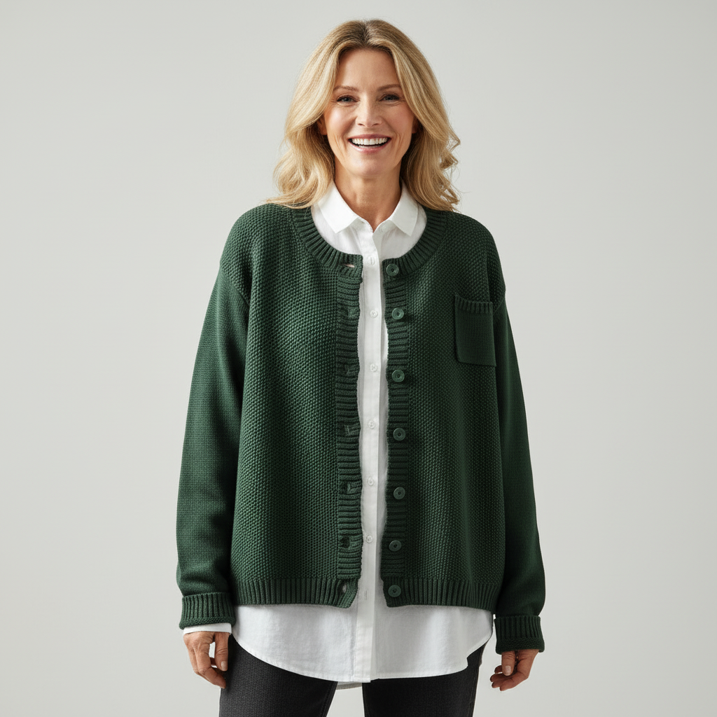 Lavinia | Cardigan comodo con bottoni