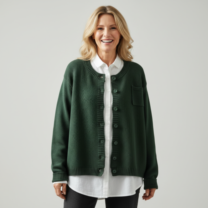 Lavinia | Cardigan comodo con bottoni