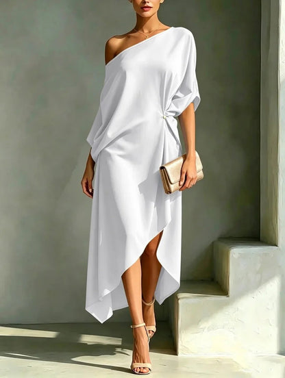 Camila | Elegante Abito Asimmetrico
