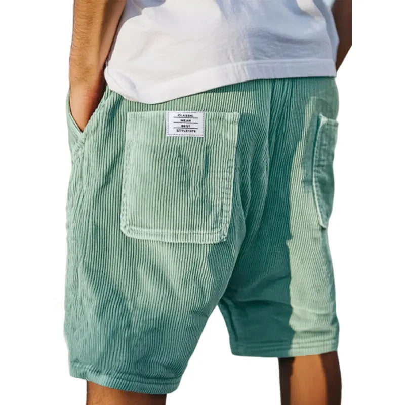 Victor | Eleganti Pantaloncini in Velluto