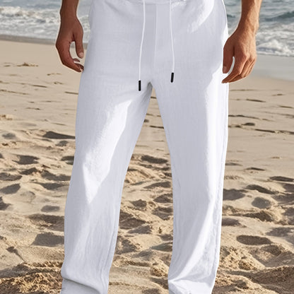 Pantaloni Di Lino Da Uomo