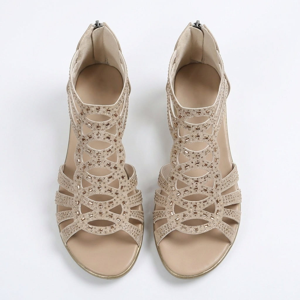 SANDALI CON ZEPPE CHIC DA DONNA