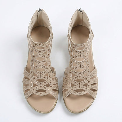 SANDALI CON ZEPPE CHIC DA DONNA