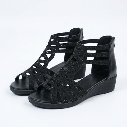 SANDALI CON ZEPPE CHIC DA DONNA