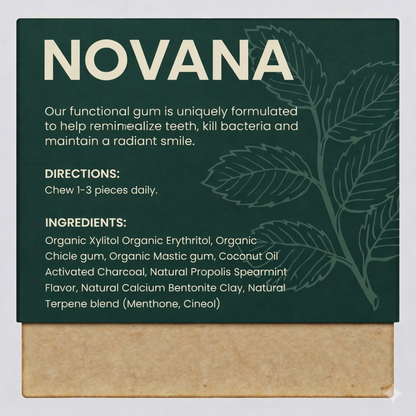 All Natural Remineralizing Gum