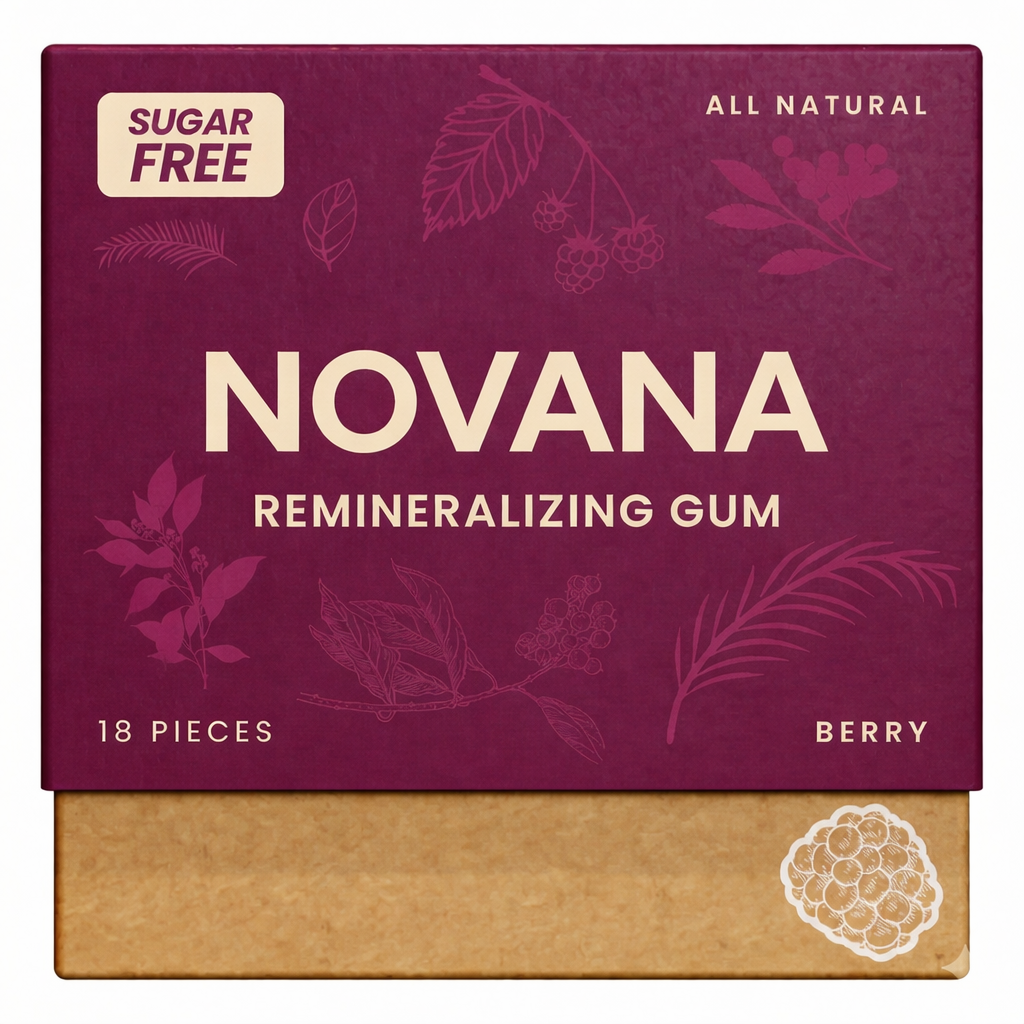 All Natural Remineralizing Gum