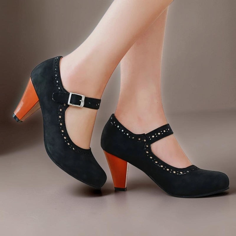 Scarpe Mary Jane con tacco regolabile Margot