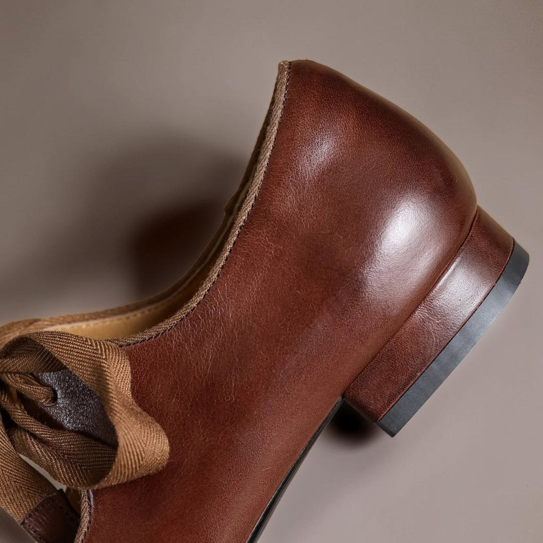 Sophie leather ballerinas with bow