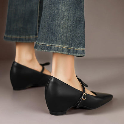 Eleganti scarpe Mary Jane con fiocco Chloé