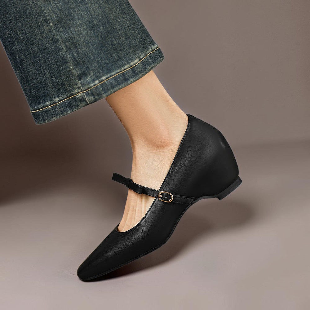 Eleganti scarpe Mary Jane con fiocco Chloé