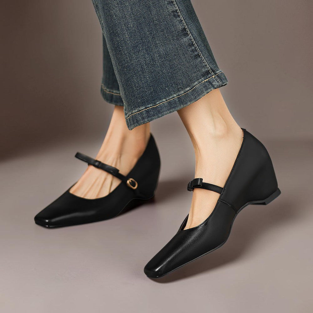 Eleganti scarpe Mary Jane con fiocco Chloé