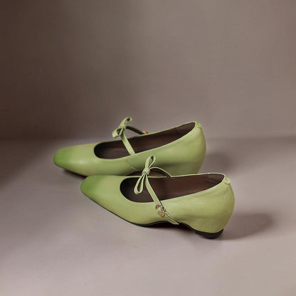 Eleganti scarpe Mary Jane con fiocco Chloé