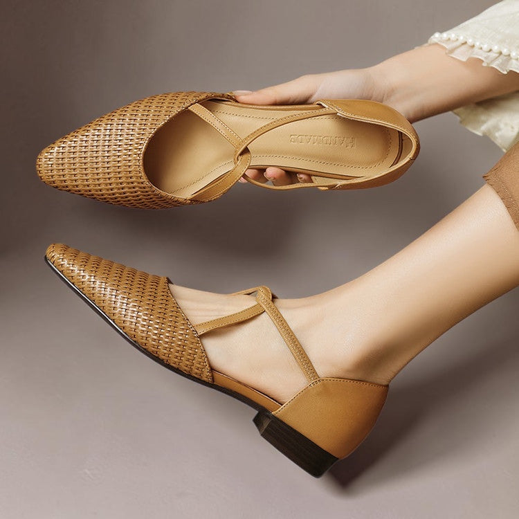 Dona |  Leather Heels