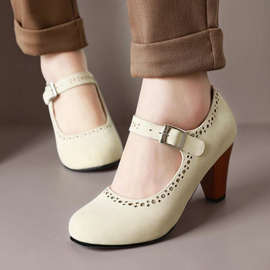 Scarpe Mary Jane con tacco regolabile Margot