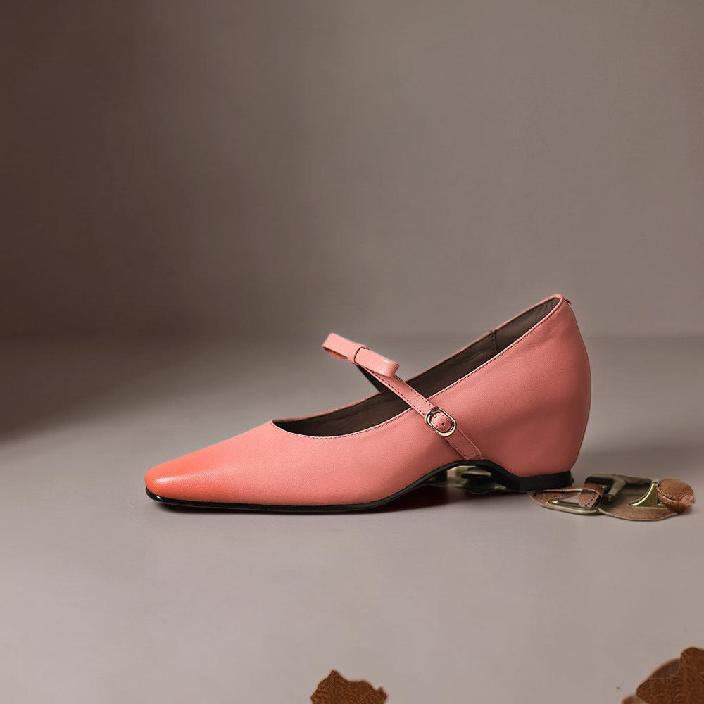 Eleganti scarpe Mary Jane con fiocco Chloé