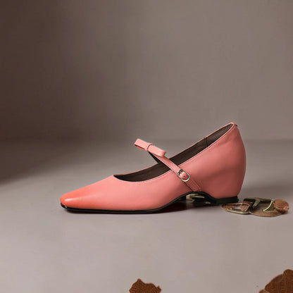Eleganti scarpe Mary Jane con fiocco Chloé