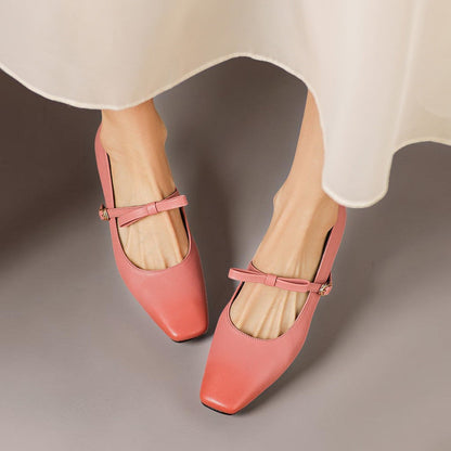 Eleganti scarpe Mary Jane con fiocco Chloé
