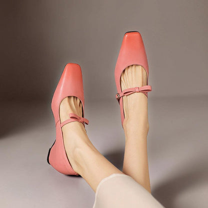 Eleganti scarpe Mary Jane con fiocco Chloé