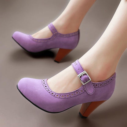 Scarpe Mary Jane con tacco regolabile Margot